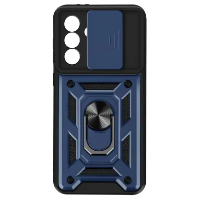 Mayaxess, Ovitek za Galaxy A26 z drsnim pokrovom kamere in magnetnim obročem, Modra noč
