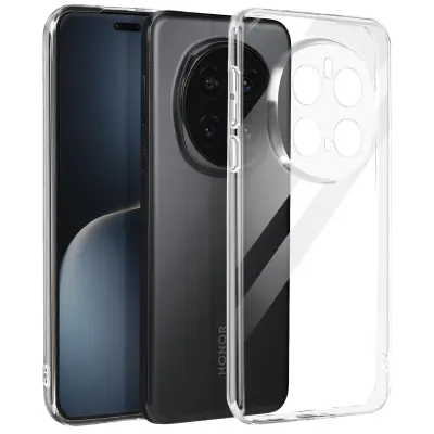 Mayaxess, Ohišje za Honor Magic 7 Pro iz mehkega silikona, Prozorno