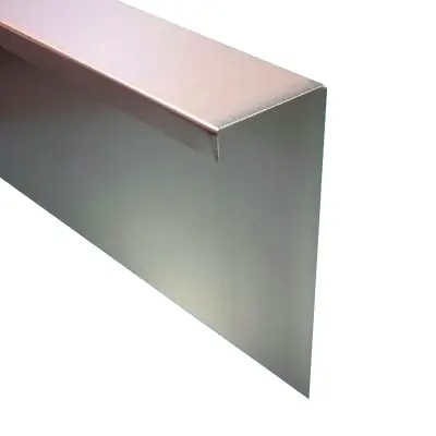 Schneckenzaun iz pocinkane jeklene pločevine 25 x 100 cm proti polžem