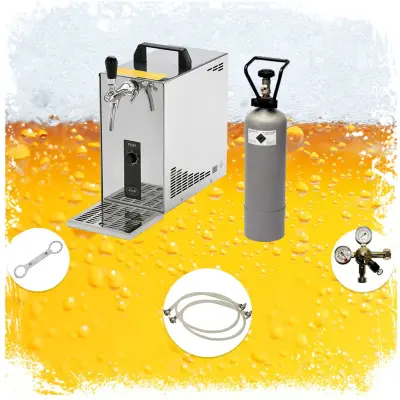 Kompletni set za črpanje piva z hlajenjem PYGMY 25 LE 30 l/h