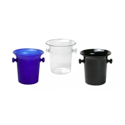 Hladič šampanjca 5L plastika, 3 barve, ergonomski ročaji, eleganten za praznike