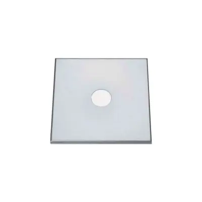 Pokrovna plošča CNS 220x220 mm z 1 cm odgibom, brez vrtin