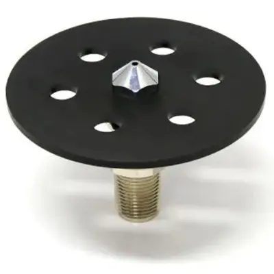 Čistilnik kozarcev prha za kapno ploščo 105 mm 1/2 olajša črpanje piva