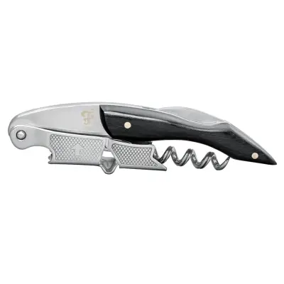 Kellnermesser Petit Noir s hrastovim ročajem in odvijalko za kapsule