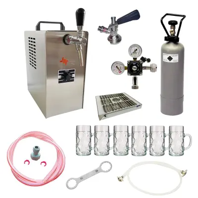 Kompletni set JET 30 za točenje piva z hlajenjem in opremo