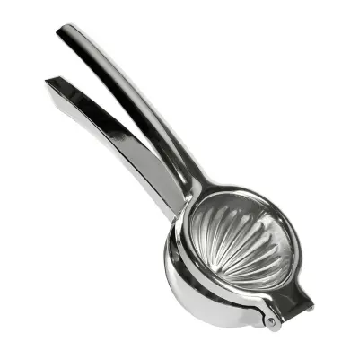 SQUEEZY stiskalnica za limone in limete, nerjavno jeklo, ergonomska