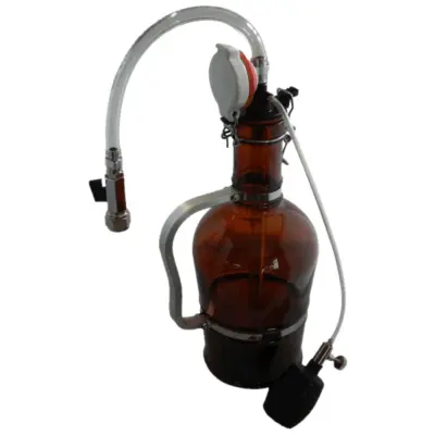 Naprava za polnjenje sifona Biersiphon z zračnim prednapetjem