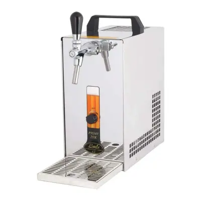 PYGMY 20/K zapralna naprava za pivo, 25 l/h, membranska črpalka, suho hlajenje, nerjavno jeklo