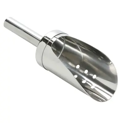 Eisschaukel gelocht iz nerjavečega jekla 18/8, 5 oz, 190 mm za bar