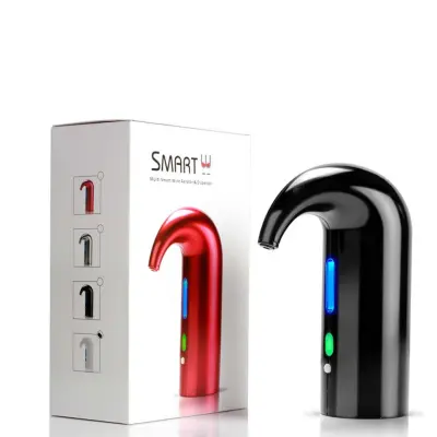 Električni aerator za vino: takojšnji razpršilnik z upravljanjem na dotik Black