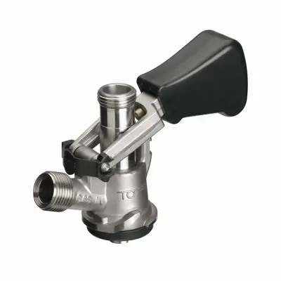 Zapfkopf Keg Ventil Koš Fitting stranski izhod Thekenanstich 5/8 Zoll pijača 3/4 Zoll plin