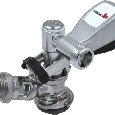 Korb Zapfkopf Micro-Matic Thekenanstich Keg Povezava R 5/8 R 3/4 Nerjavno Jeklo