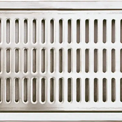 Kapni pladenj iz nerjavečega jekla 500x200x27 mm za bare in pivovarne