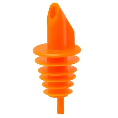 Izlivnik Billy Neon Orange za steklenice 0,5-1,5L, dozator žgane pijače