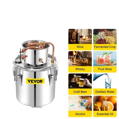 Alkoholni destilator, kapaciteta 50L, komplet za domače varjenje, 50 L