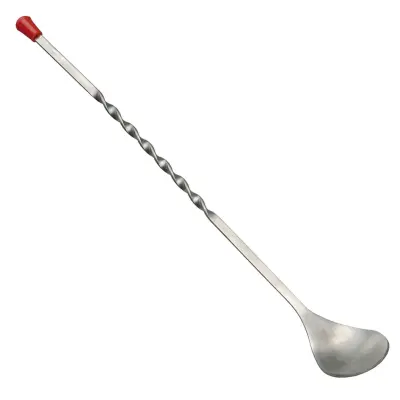 Dolgi bar žlica 18/10 nerjaveče jeklo 33,5 cm za koktajle