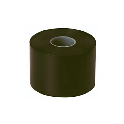 Črn PVC trak za izolacije 25m x 50mm, odporen in enostaven za uporabo