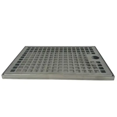 Kapnik iz nerjavečega jekla 240x170x12 mm za bare in pivovarstvo