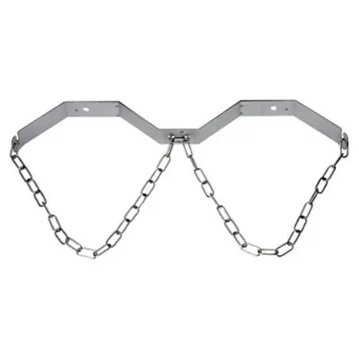Držalo za dve CO2 steklenici, nerjavno jeklo, stenska montaža, premer 160/210 mm
