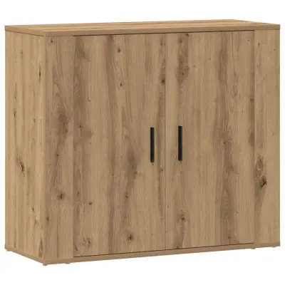 vidaXL Komoda artisian hrast 80x33x70 cm inženirski les