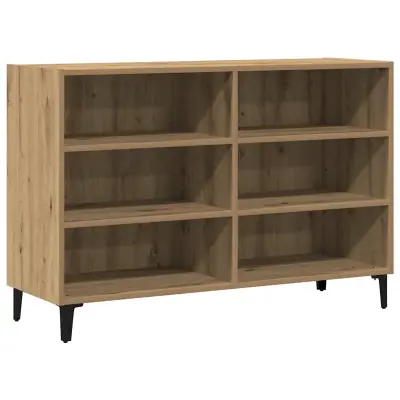 vidaXL Komoda artisan hrast 103,5x35x70 cm inženirski les