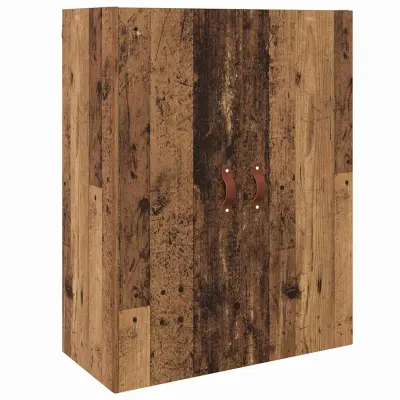 vidaXL Omarica na steni Star les 69,5 x 34 x 90 cm Konstruiran les
