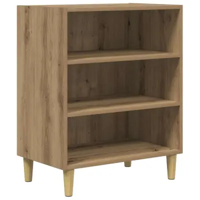 vidaXL Komoda artisan hrast 57x35x75 cm inženirski les