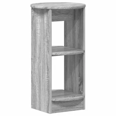 vidaXL Stranska omara Siva Sonoma 40 x 40 x 75 cm Konstruirano leseno