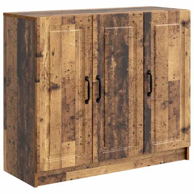 vidaXL Strani šal Star les 89 x 34,5 x 77 cm Inženirski les