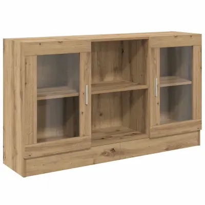 vidaXL Komoda artisan hrast 120x30,5x70 cm inženirski les
