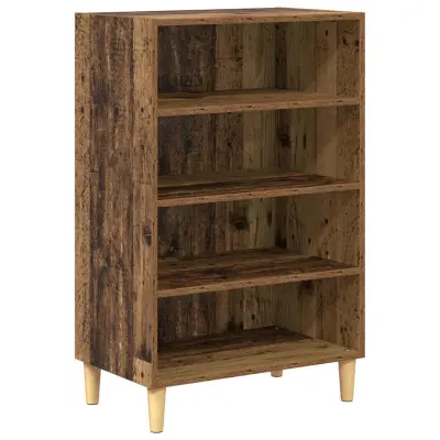 vidaXL Strani šal Star les 57 x 35 x 89,5 cm Konstruiran les
