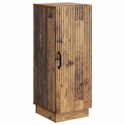 vidaXL Strani šal Star les 33 x 34,5 x 87 cm Inženirski les