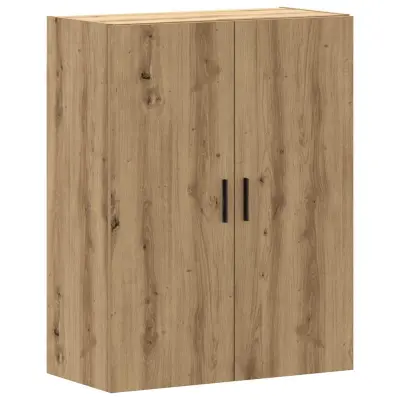 vidaXL Stenska omarica artisan hrast 69,5x34x90 cm