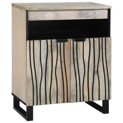 vidaXL Omare in policami za shranjevanje medijev Bela in črna