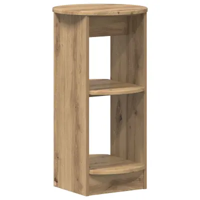 vidaXL Stranska omara Obrtni Hrast 40 x 40 x 75 cm Konstruirano leseno