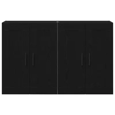 vidaXL Omarica za montažo na steno 2 pcs Star les 69,5 x 34 x 90 cm