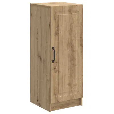 vidaXL Strani šal Artisan hrast 33 x 34,5 x 87 cm Inženirski les