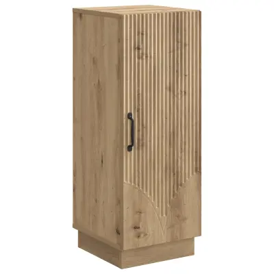 vidaXL Strani šal Artisan hrast 33 x 34,5 x 87 cm Inženirski les