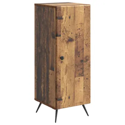 vidaXL Strani šal Star les 33 x 34,5 x 90 cm Inženirski les