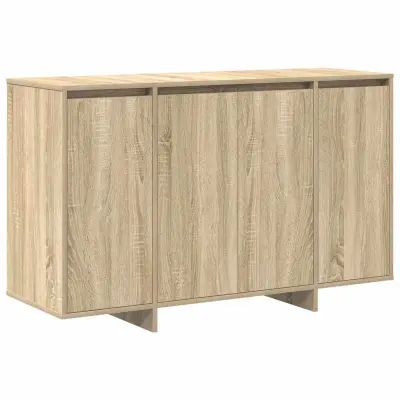 vidaXL Strani šal sonoma hrast 120 x 41 x 75 cm Konstruiran les