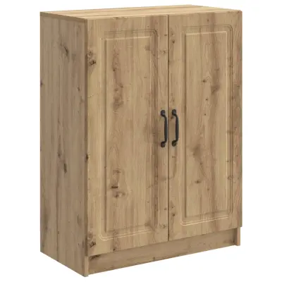 vidaXL Strani šal Artisan hrast 66 x 34,5 x 87 cm Inženirski les