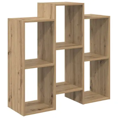 vidaXL Strani šal Umetni hrast 90 x 30 x 90 cm