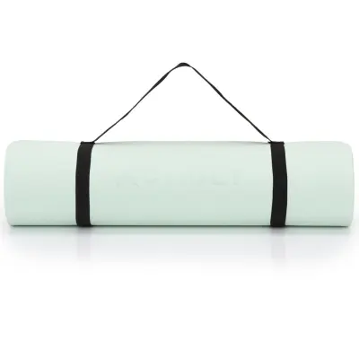 Srajica za jogo, vaje in fitnes, protizdrsni material, 183x61 cm, podloga za pilates, barva: menta.