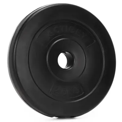 Teža 2,5 kg, kompozitni disk za vzvodno palico s premerom 31 mm, disk za uteži.