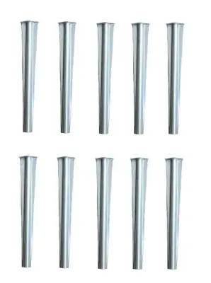 Kovinski Zemeljski Sidri 25x3 cm - 10 Kosov za Vrt