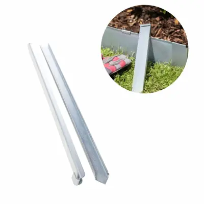 Erdanker za ozke robove trate 40x2,6x0,2 cm  Tlačni sidra iz Alu/Zink