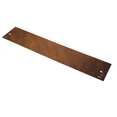 Cortenstahl robnik za travo 70 cm, 13,5-18,5 cm visok, za gredice in poti