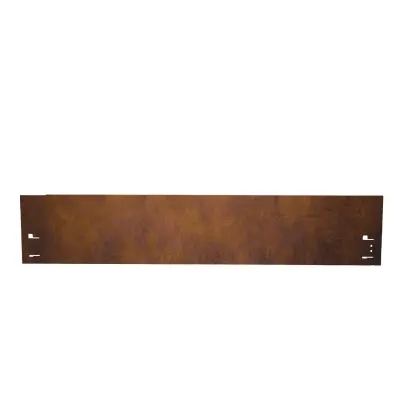 Rasenkante cortenstahl 120 cm, višina 13,5-18,5 cm, obrobe gredic, cinkovana kovina