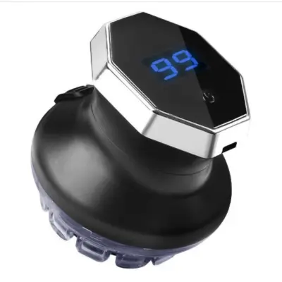 Samodejni krožni prirezovalnik las, 360° USB-C, 3 nastavitve dolžine, LED prikaz | IZICLIP