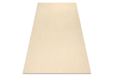 Volnena preproga TEXTURA 488.14.LA100 OSTA - Linije, strukturna krem 240x340 cm